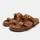 ZenStep Leather Slides