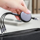 3-in-1 Retractable Charging Cable – Charge ALL Your Devices with One Cable! ⚡