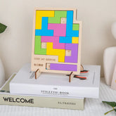 EduTime™ Wooden Calendar Puzzle - Fun Early Learning Tool