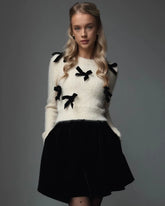 Cozy Plush Pullover Knitted Top 🤍