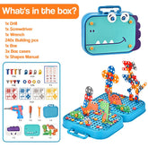 Inspire Creativity and Fun with BuildBuddy™ Screw Tool Box Assembly Toy