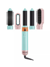 5-in-1 Interchangeable Curling Iron Wand Set