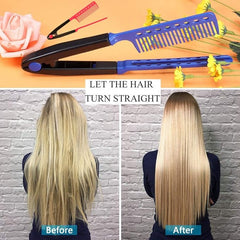 Hair Styling Clip & Straightening Comb – Achieve Salon-Quality Hair Instantly! 💇♀️ (2pcs)