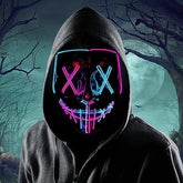 GlowGrimace | Light Up Any Party with a Stunning LED Mask