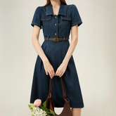 Camden Indigo Dress