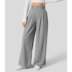 High Waist Straight Loose-Fit Tapered Trousers,👖 Effortlessly Chic, Perfectly Comfortable!