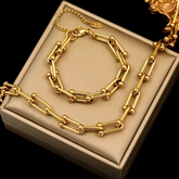 Titan Steel Jewelry Set