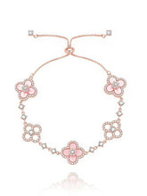 Brilliant Glimmer Bracelet | Gold-Plated, Floral Design, Waterproof