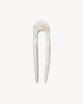 Fleur Hair Pin | Hand-Sculpted Italian Acetate, Opalite Shell Design