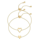 Harmonia Hearts Bracelet | Elegant Design, Adjustable Premium Alloy