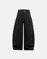 Ivy Baggy Jeans | Comfortable Cotton Blend, Loose Fit
