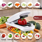 Melo Vegetable Cutter | 15-in-1 Multifunctional Chopper