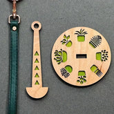 Mira Mini Minder | Handcrafted Yarn Organizer for Crochet and Knitting