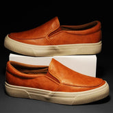 Mountwell Leather Slip-On