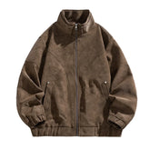 Tavren Leather Collar Jacket