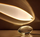 Illuminate Your Space with the Stunning Eye of the Sky Crystal Table Lamp