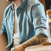Silverdale Pinstripe Button-Up