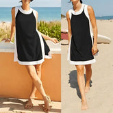 ChillFit™ ColorBlock Set Sleeveless Top + Shorts Matching Outfit