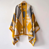 Nora Women's Shawl Wrap | Premium Wool Blend, Elegant Winter Design