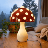 Adjustable Metal Mushroom Glow Lamp with 3 Light Modes – Compact Versatile Home Lighting