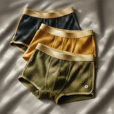 Men’s Boxer Briefs | Organic Cotton | Breathable Ribbed Fabric