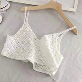Alassio Crochet Knit Cami Top