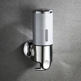 Aqualuxe Soap Dispenser | Wall-Mounted, Stainless Steel, Smooth Pump