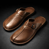 Aureli Leather Mules