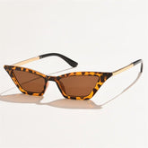 Ava Women's Sunglasses | Cat-Eye Frame with Golden Accents