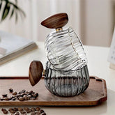 Borosilicate Glass Mug with Wooden Handle – Heat Resistant, Stylish Coffee and Tea Mug