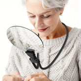 BreezeLift Magnifying Glass | 5X Hands-Free Magnifier for Reading and Crafting