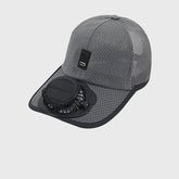 BrightAir Solar Fan Baseball Cap | UPF50+ Brim & 3-Speed Cooling