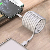 Fast Charging Magnetic Storage Data Cable – Stay Tangle-Free, Stay Powered!