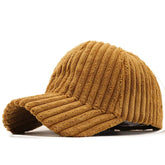 Caro's Cap | Premium Ribbed Corduroy, Customizable Fit
