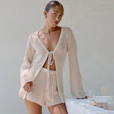 Coralia Crochet Cover-Up Set