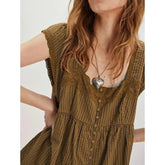 Cora Ruffle Babydoll Dress