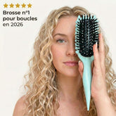 Cura Curl Brush | Frizz-Free Design for Defined Curls, Ergonomic Handle