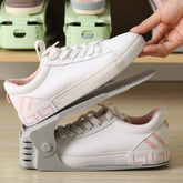 Dura Shoe Organizer | Adjustable Plastic Shoe Rack for Closet