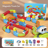 Electric Track Car Toy | Magnetic Modular Track | Gravity Defying Design | Kids Play Set