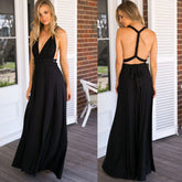 Everline Convertible Maxi Dress | Multi-Way Wrap Style for Weddings & Travel