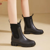 Stylish Women's Waterproof Non-Slip Rain Boots – Height Increasing & Wear-Resistant (+Free Gift Included)