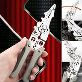 Filo Wire Tool | 3-in-1 Wire Stripper, Cutter, Crimper - Durable Carbon Steel