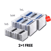 Flexi Grid Organizer - No More Clutter in Your Closet
