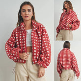 Gijon Check Fleece Jacket