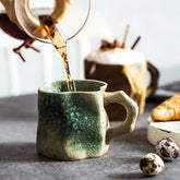 Handcrafted TerraVibe Mug – Unique 300ml Ceramic Cup for Coffee, Tea, and Cocoa