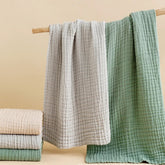 Liora Muslin Cotton Baby Swaddle Blanket – Breathable and Soft for All Stages