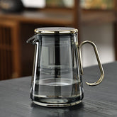 Magnetic Glass Tea Set for Smooth Brewing – 700ml Borosilicate and Stainless Steel