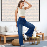 Maris Relaxed Stretch Wide-Leg Jeans | Mid-Rise Fit & Four Pockets