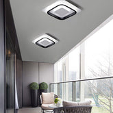 Modern Geometric LED Ceiling Light – Flush Mount Design for Home Illumination