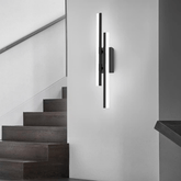 Modern LED Wall Sconce Light Fixture – Acrylic and Metal Design for Ambient Illumination